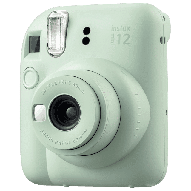 Buy Fujifilm Instax Mini 12 Instant Camera Mint Green Online Croma